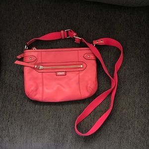 Pink coach purse